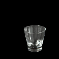 V Whiskey Glass