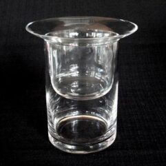 Spaghetti Vase With Candle Holder Glass