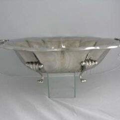 Silver Wedding Dish Oval 14cm(h)x38cm(w)x56cm(l)