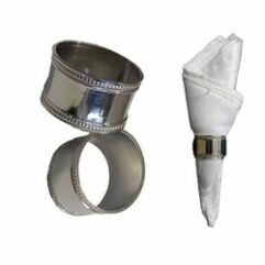 Napkin Rings Silver
