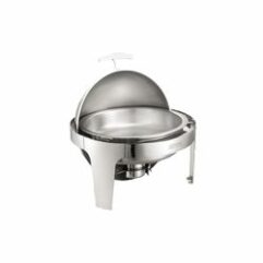 Round Roll Top Chafing Dish