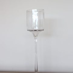 Stem Vase 40cm (h) x 10cm (w)