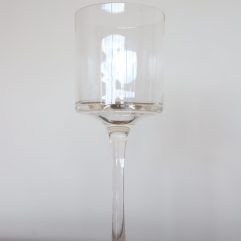Stem Vase 30cm (h) c 10cm (w)