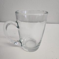 Clear Glass Coffee Mug