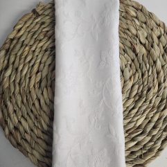 White Pattern Serviette