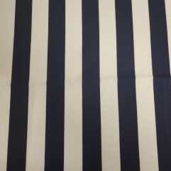 Navy White Stripe Runner