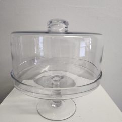 Glass Dome Cake Stand (stem)