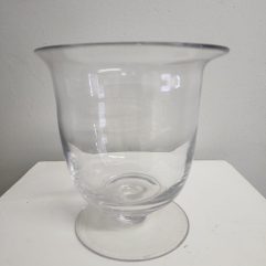 Glass Hurricane Vase (small)