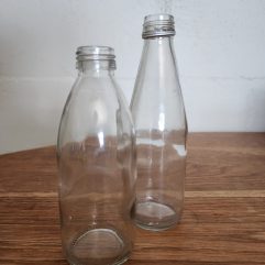 Clear Glass Various Bottles