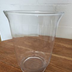 Glass Hurricane Vase (Large)