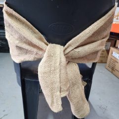 Hessian Chair Tie Back 2m